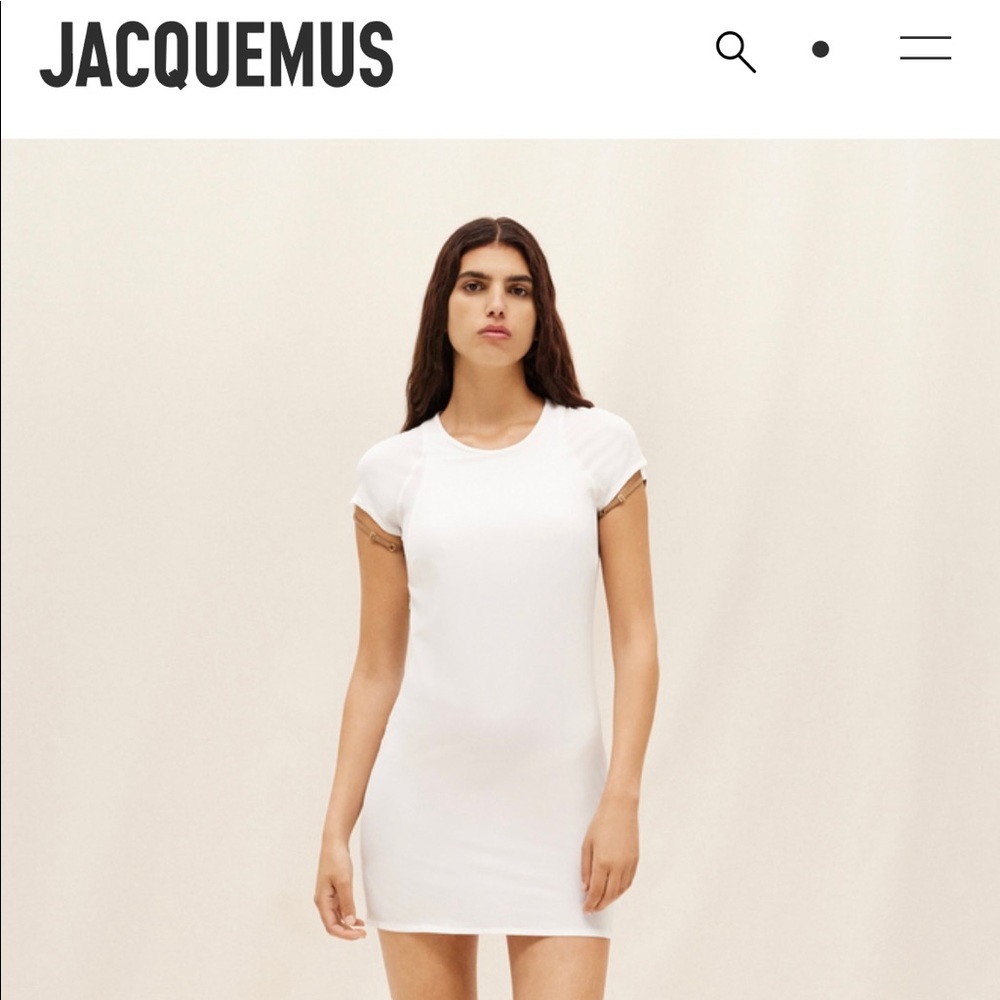 NWT Nike x Jacquemus white tennis dress